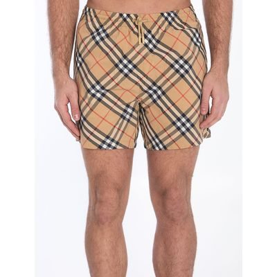 Burberry BBR Check Mesh Shorts