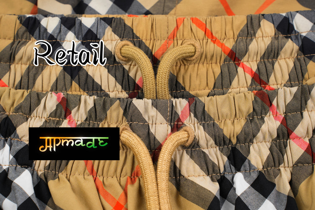 Burberry BBR Check Mesh Shorts