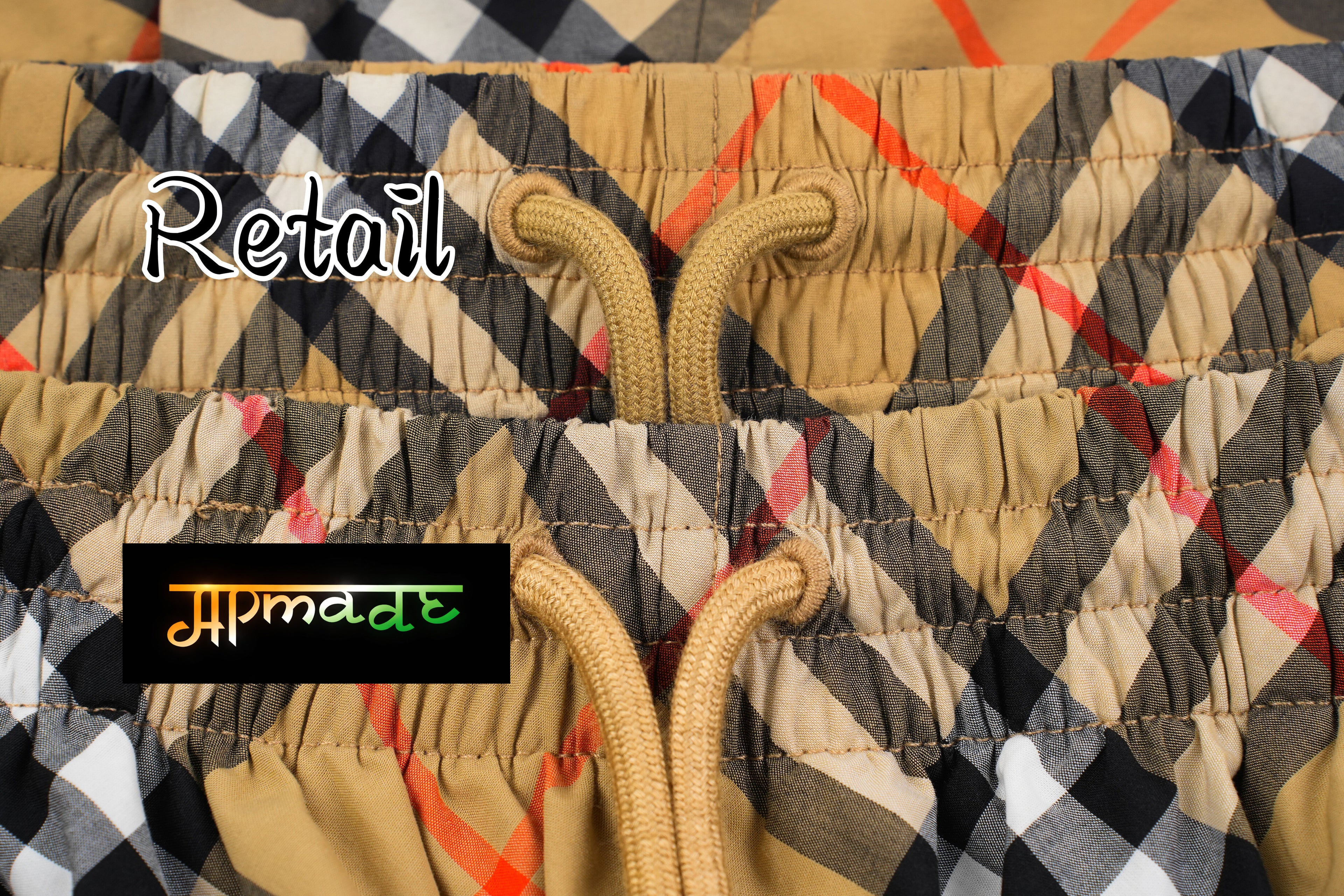 Burberry BBR Check Mesh Shorts