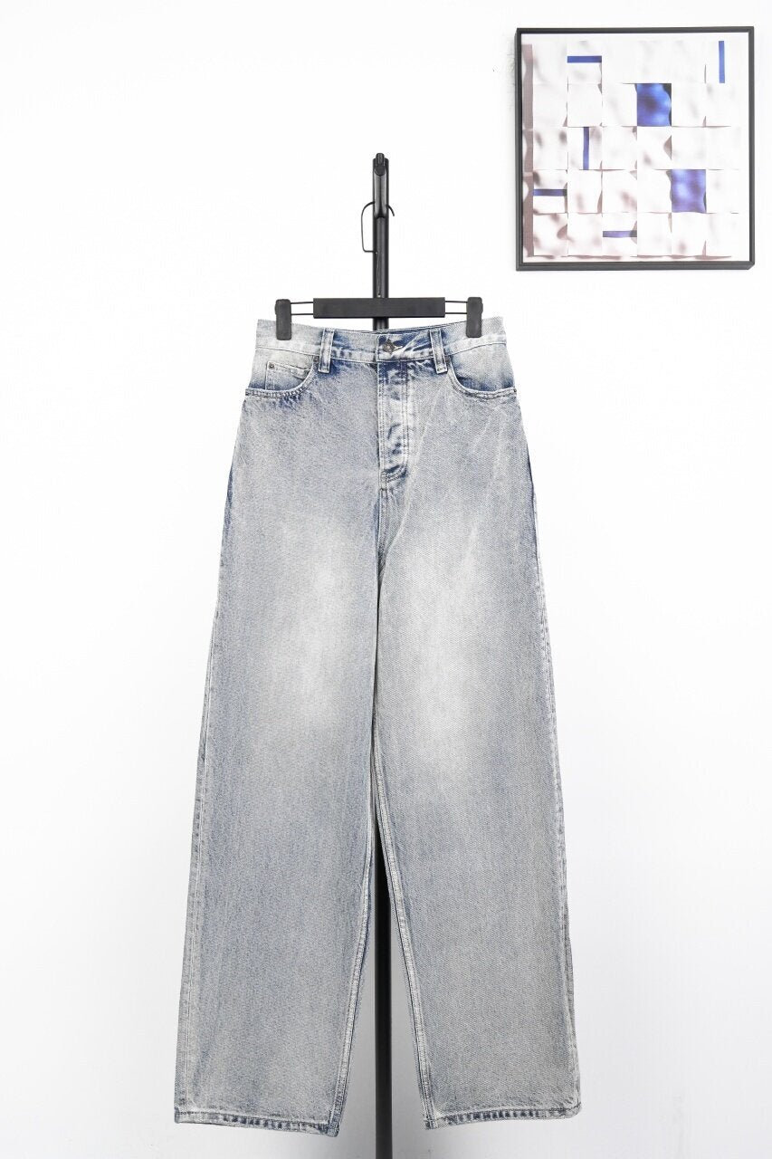 Balenciaga Blcg Ice Blue Jeans