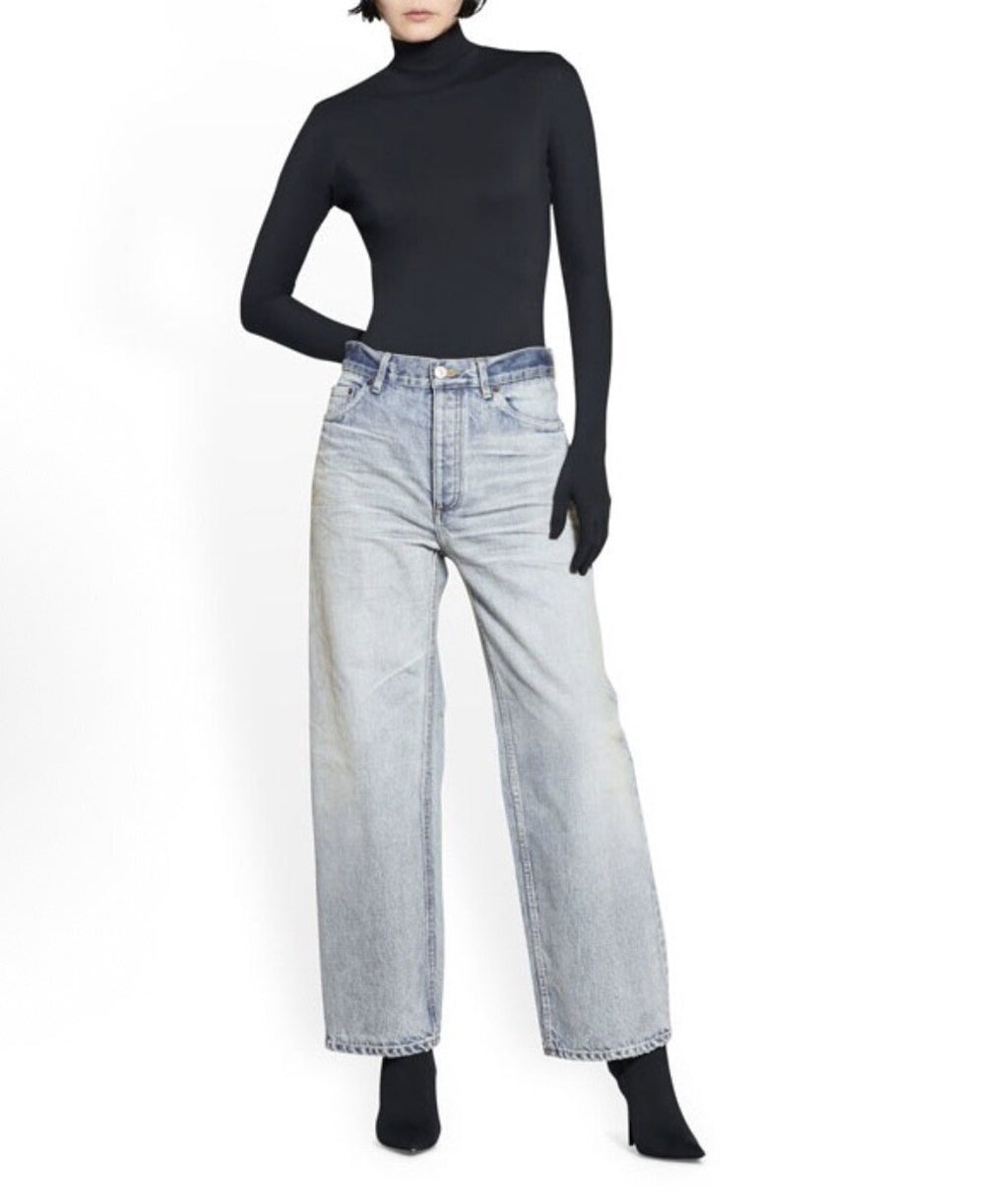 Balenciaga Blcg Ice Blue Jeans