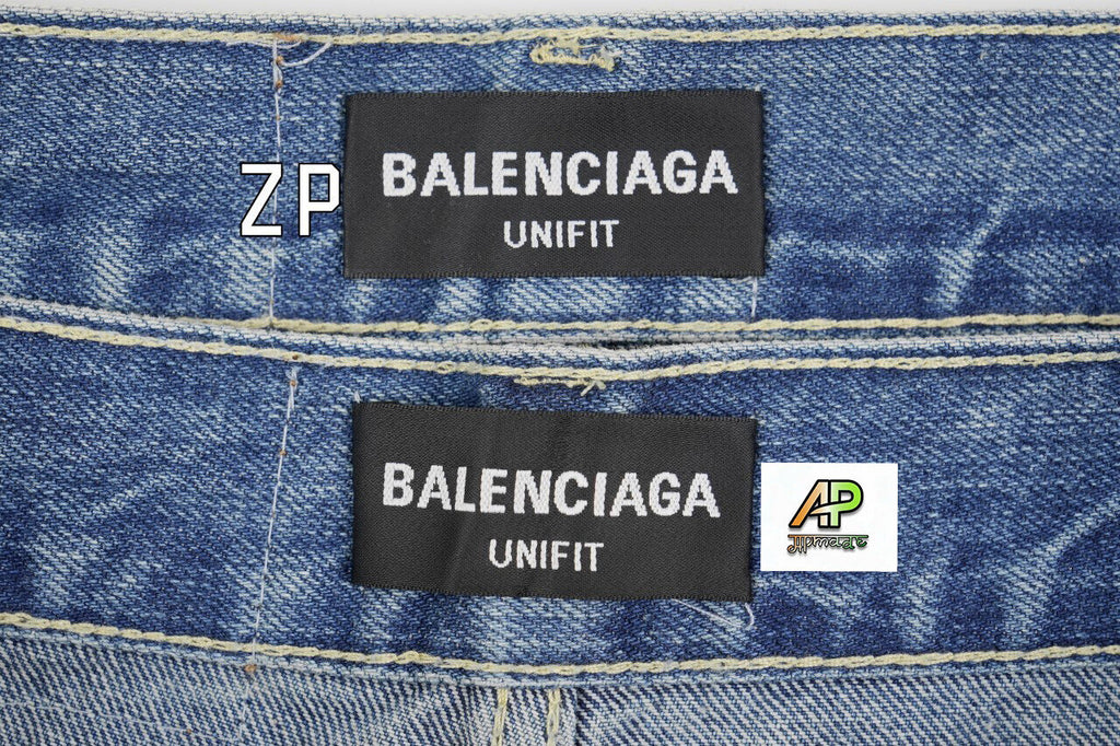 Balenciaga Blcg Ice Blue Jeans