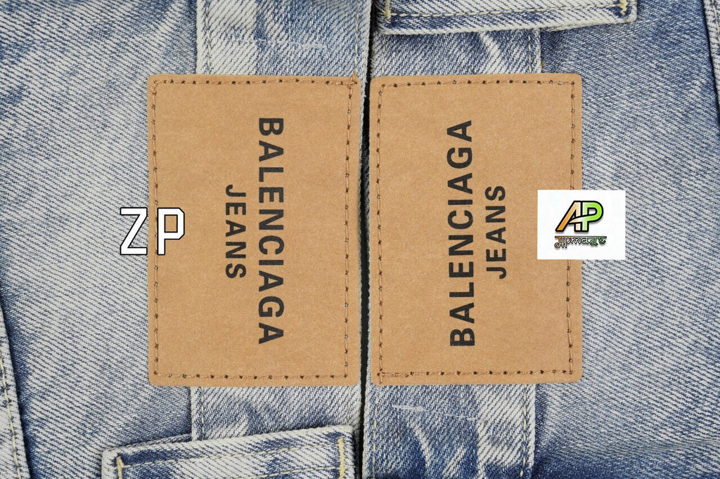 Balenciaga Blcg Ice Blue Jeans