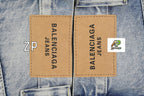 Balenciaga Blcg Ice Blue Jeans