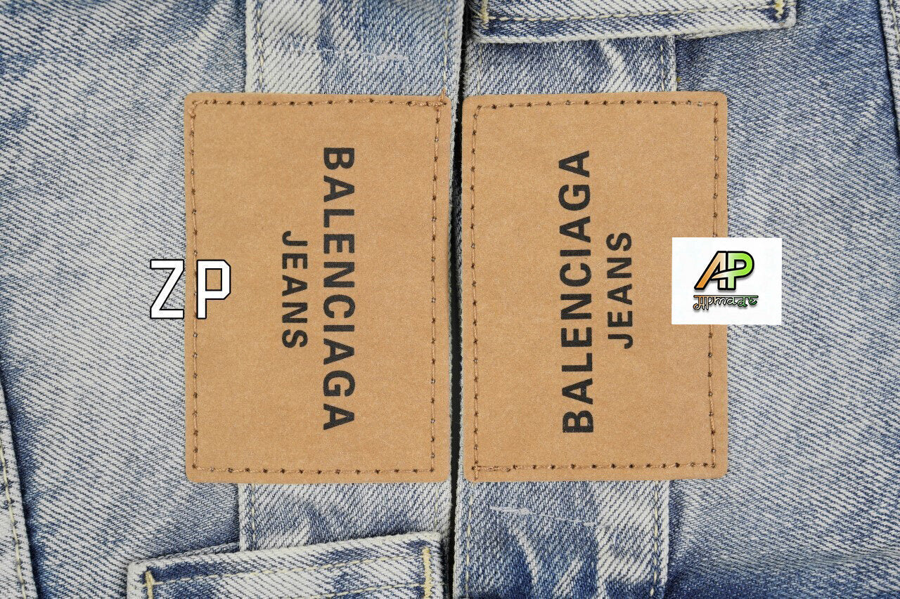 Balenciaga Blcg Ice Blue Jeans