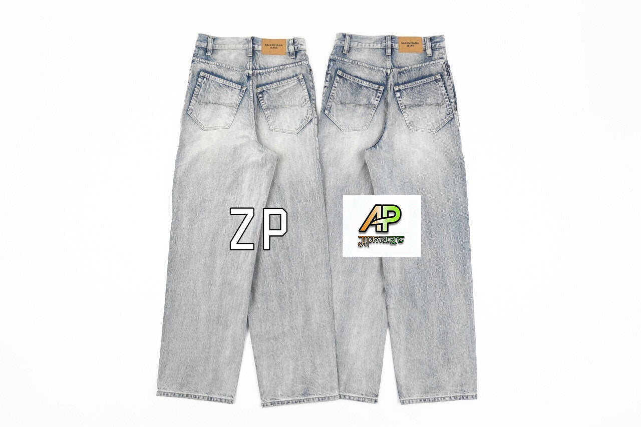 Balenciaga Blcg Ice Blue Jeans