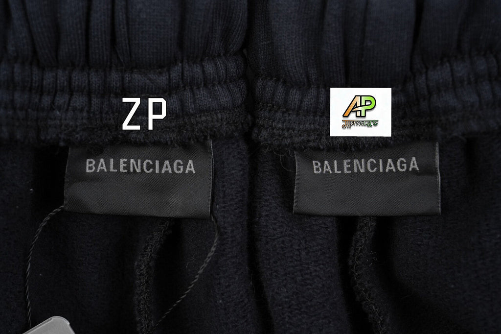 Balenciaga Plaid Pants with Front and Back Panels
