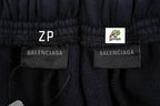 Balenciaga Plaid Pants with Front and Back Panels