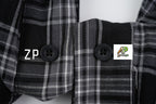 Balenciaga Plaid Pants with Front and Back Panels
