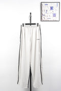 Balenciaga Runway Style Circular Embroidered Four-Color Trackpants
