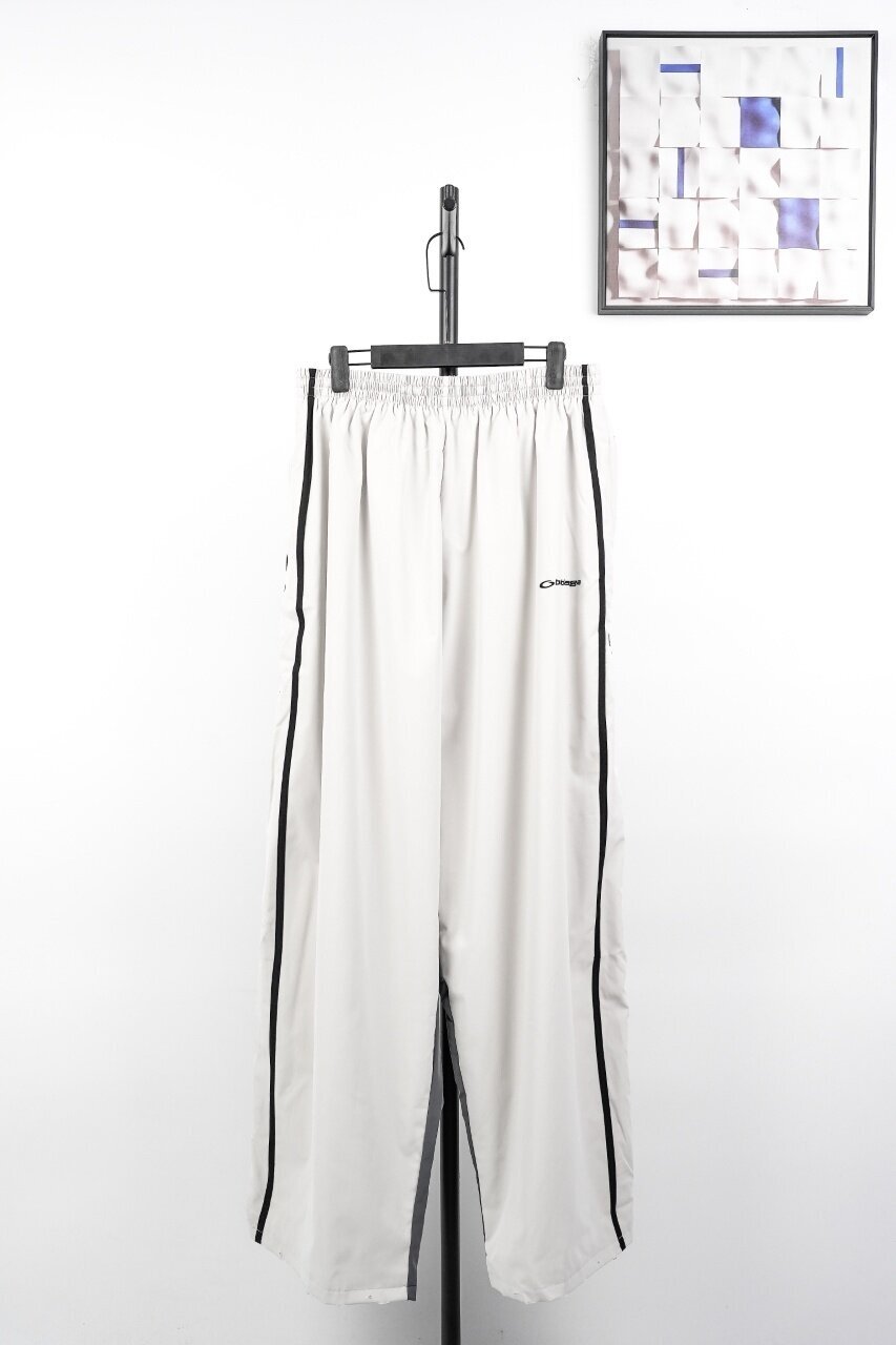 Balenciaga Runway Style Circular Embroidered Four-Color Trackpants
