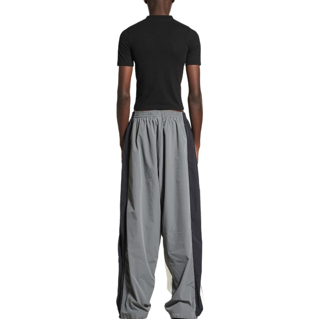 Balenciaga Runway Style Circular Embroidered Four-Color Trackpants