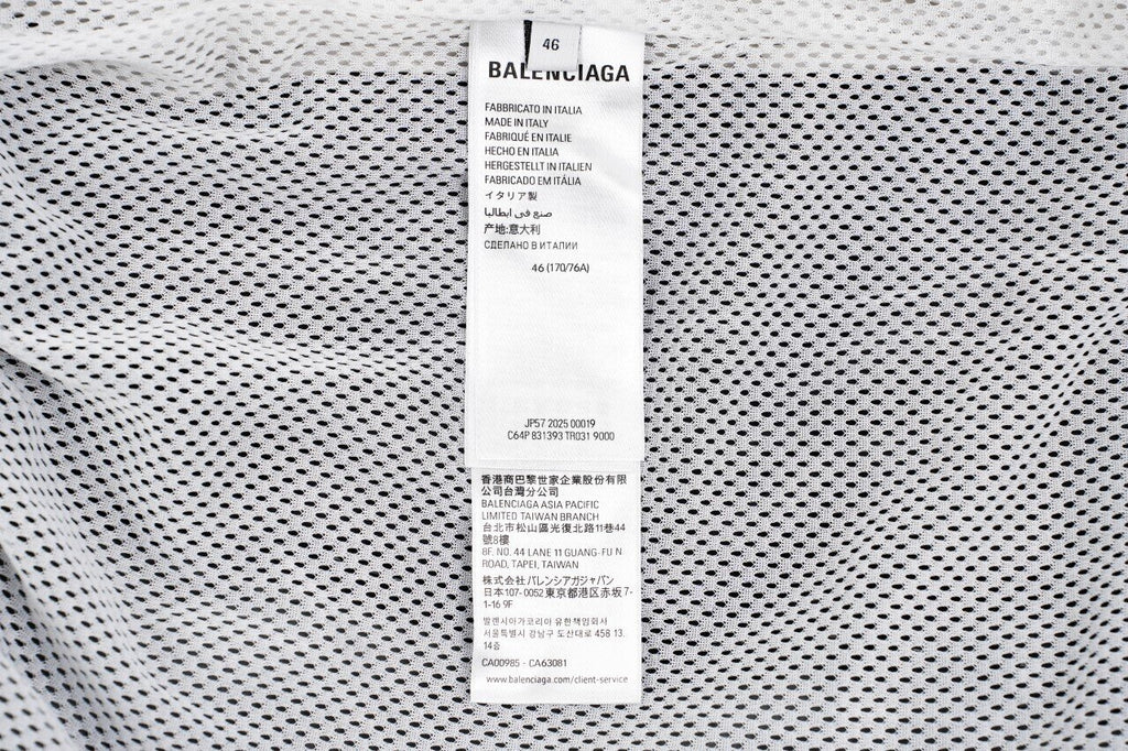 Balenciaga Runway Style Circular Embroidered Four-Color Trackpants
