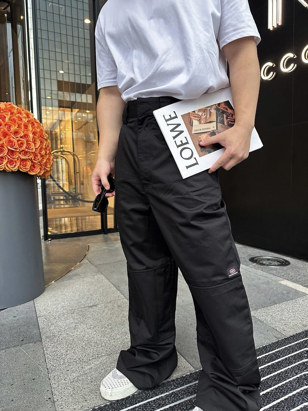 Balenciaga Cotton Twill Pants