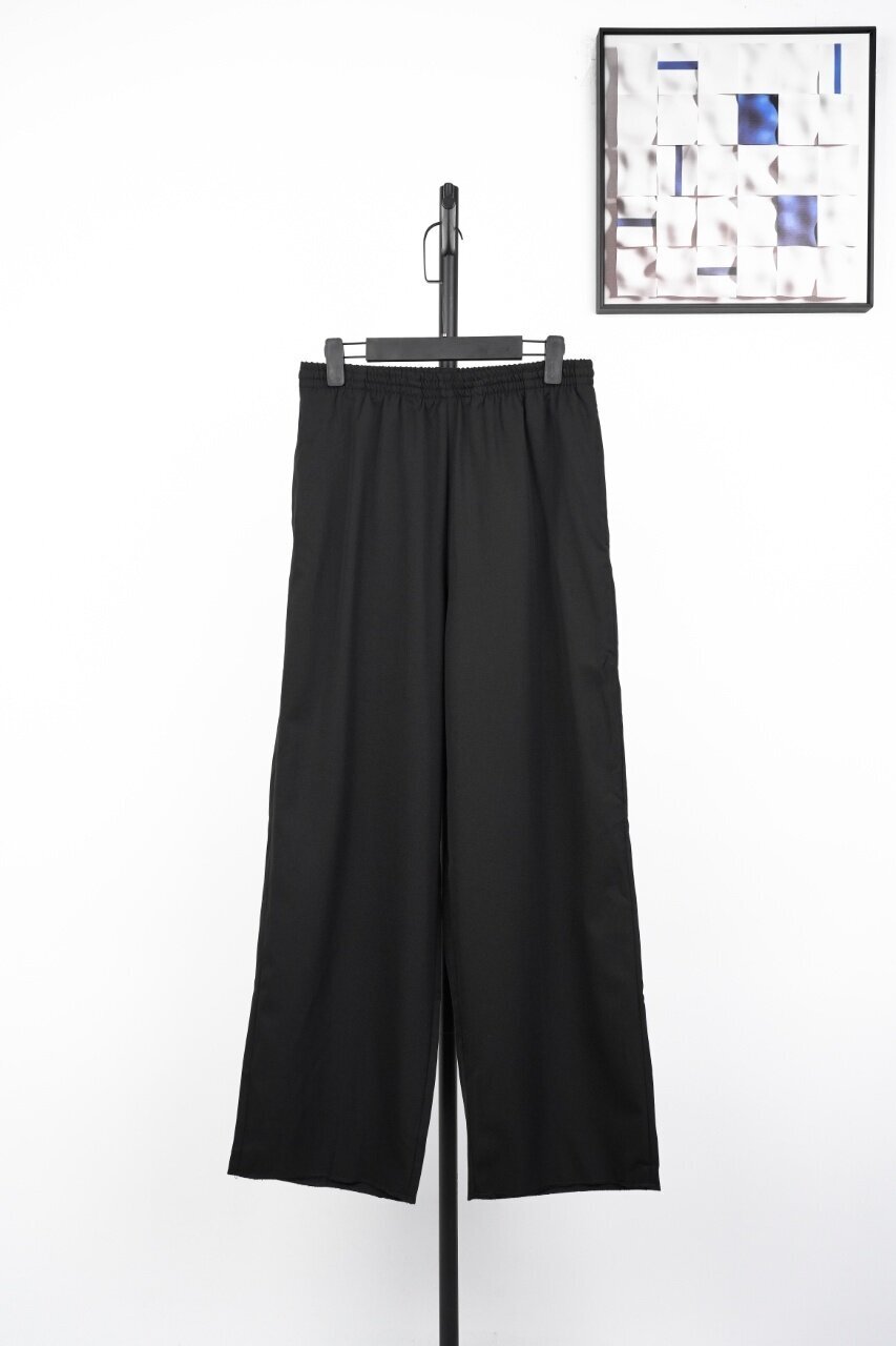 Balenciaga BLCG Wool Wide-Leg Pants