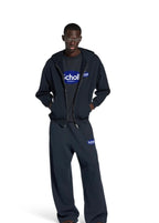 Balenciaga Blcg Blue Label Embroidered Trousers