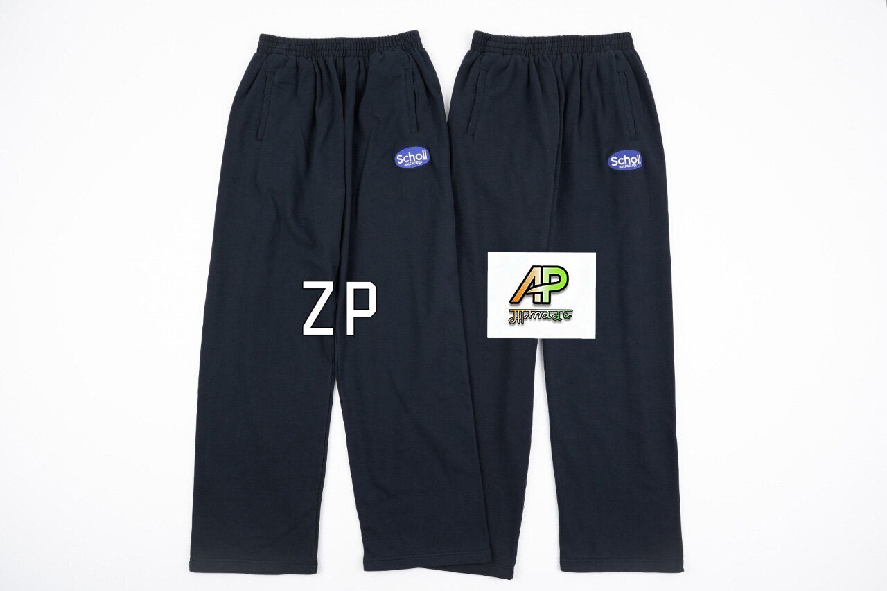Balenciaga Blcg Blue Label Embroidered Trousers