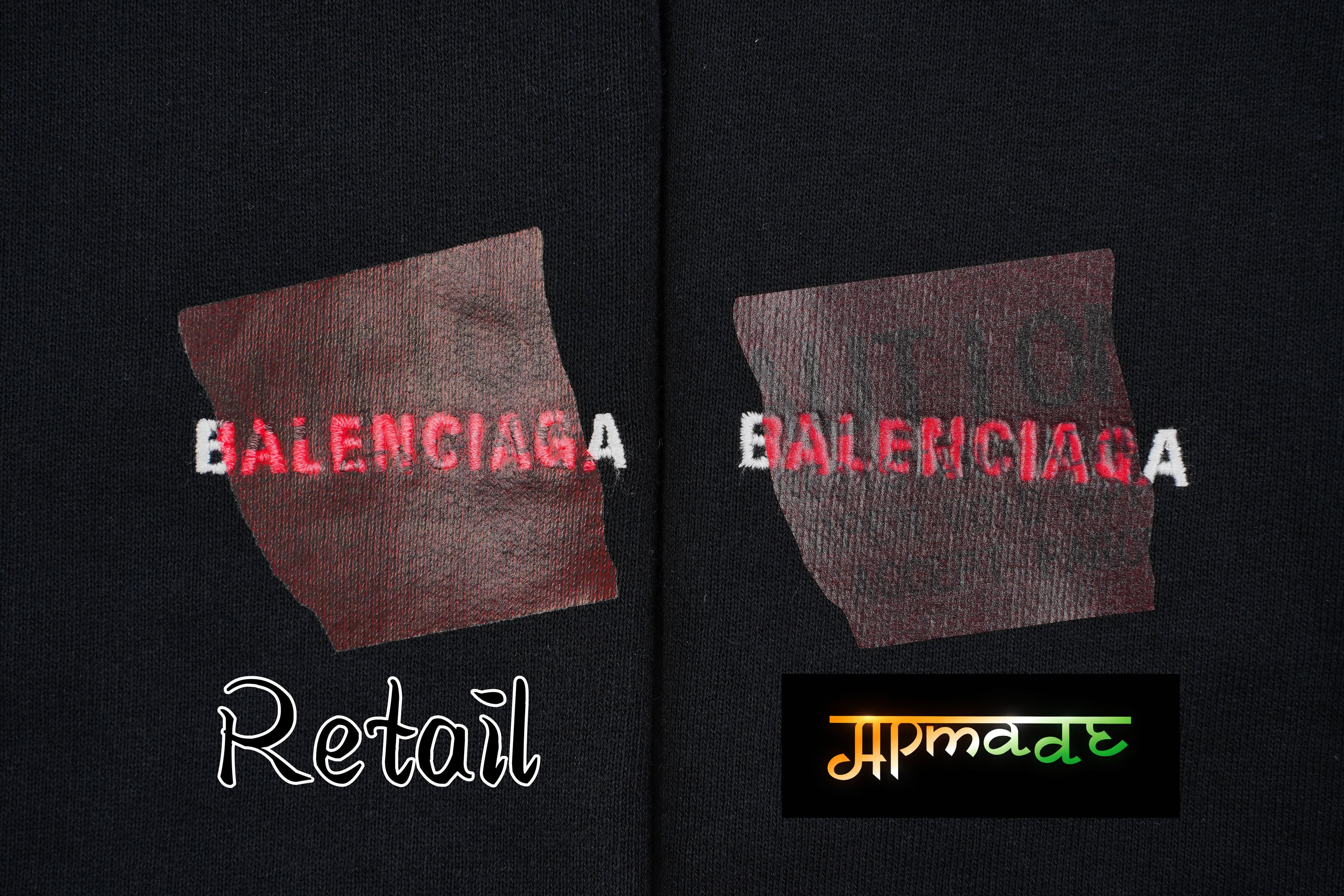 Balenciaga Paris Embroidered Laminated Shorts