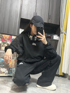 Balenciaga BLCG Logo 3M Reflective Print Straight Pants