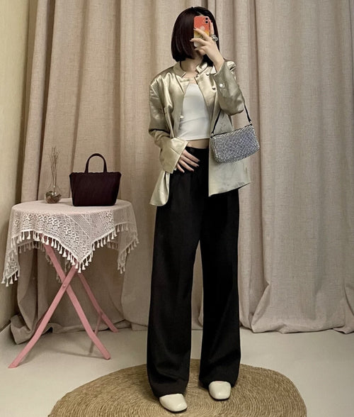 Balenciaga Wool Blend Pants