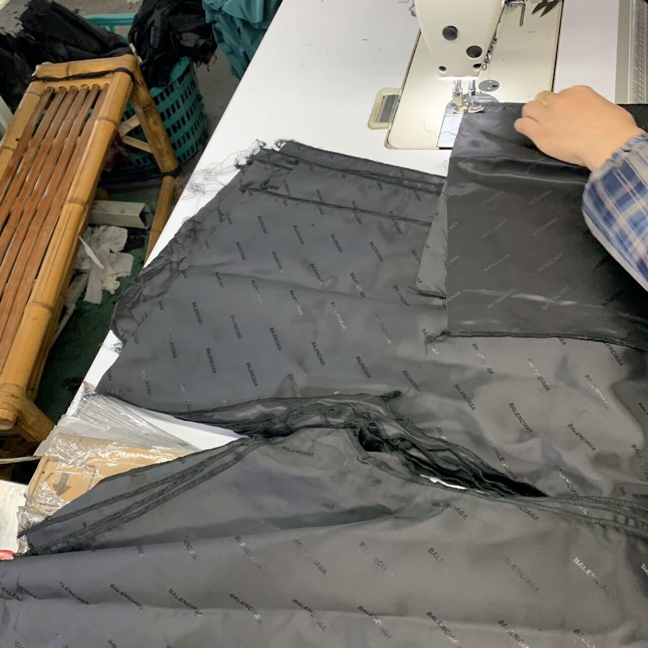 Balenciaga Wool Blend Pants