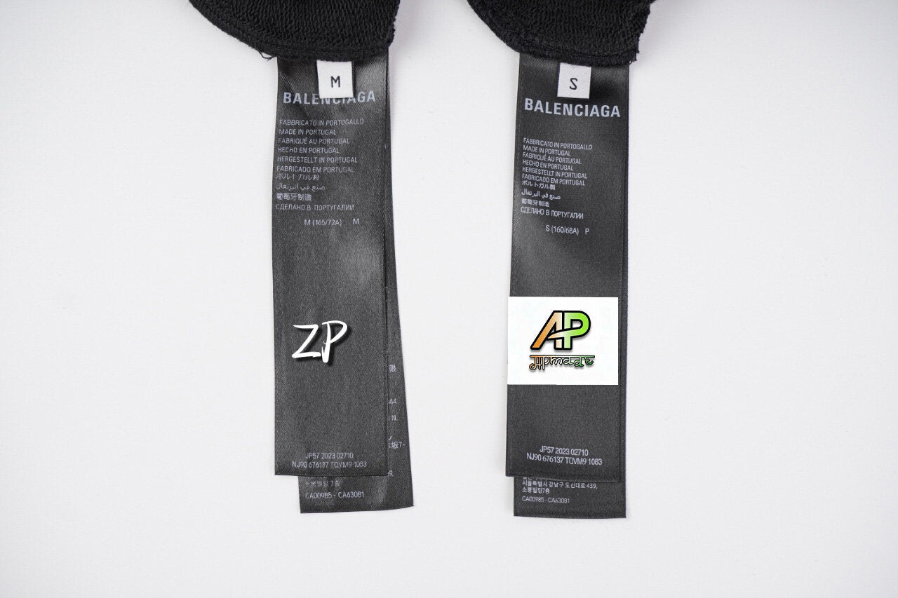 Balenciaga 100% Combed Cotton Shorts