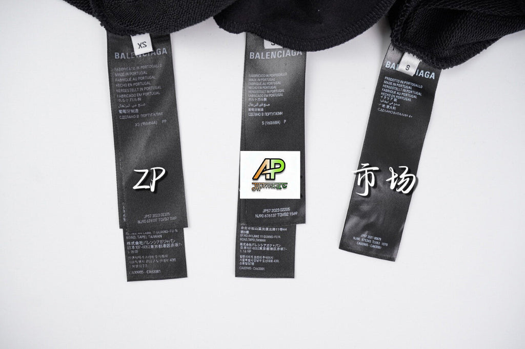 Balenciaga Combed Cotton Shorts