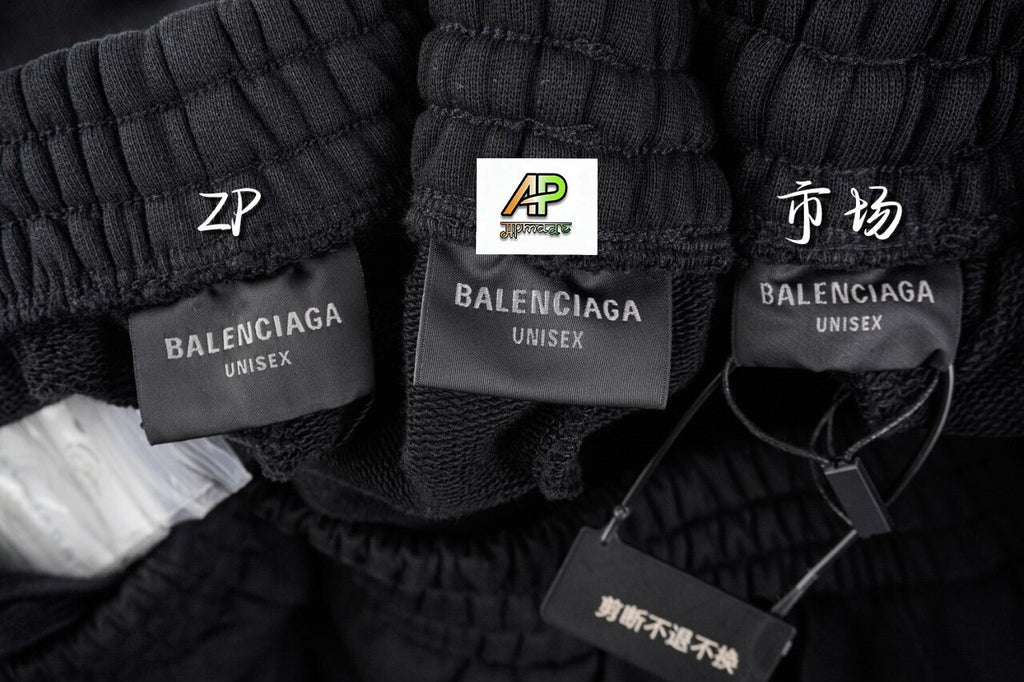 Balenciaga Combed Cotton Shorts