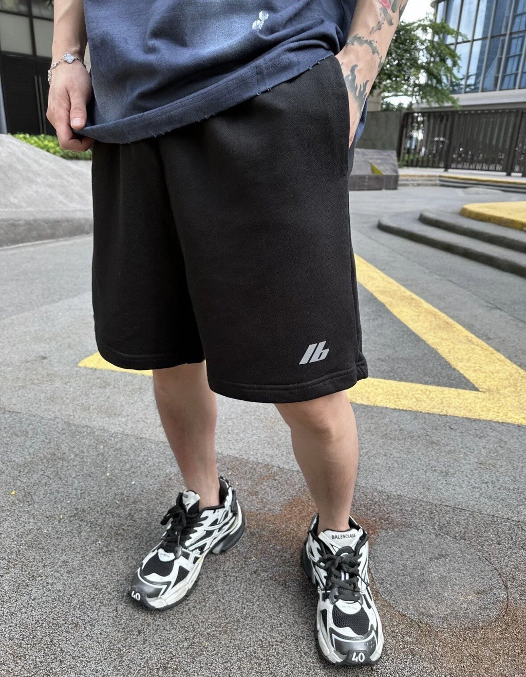 Balenciaga 100% Combed Cotton Shorts