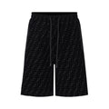 Fendi Mercerized Flocking Shorts
