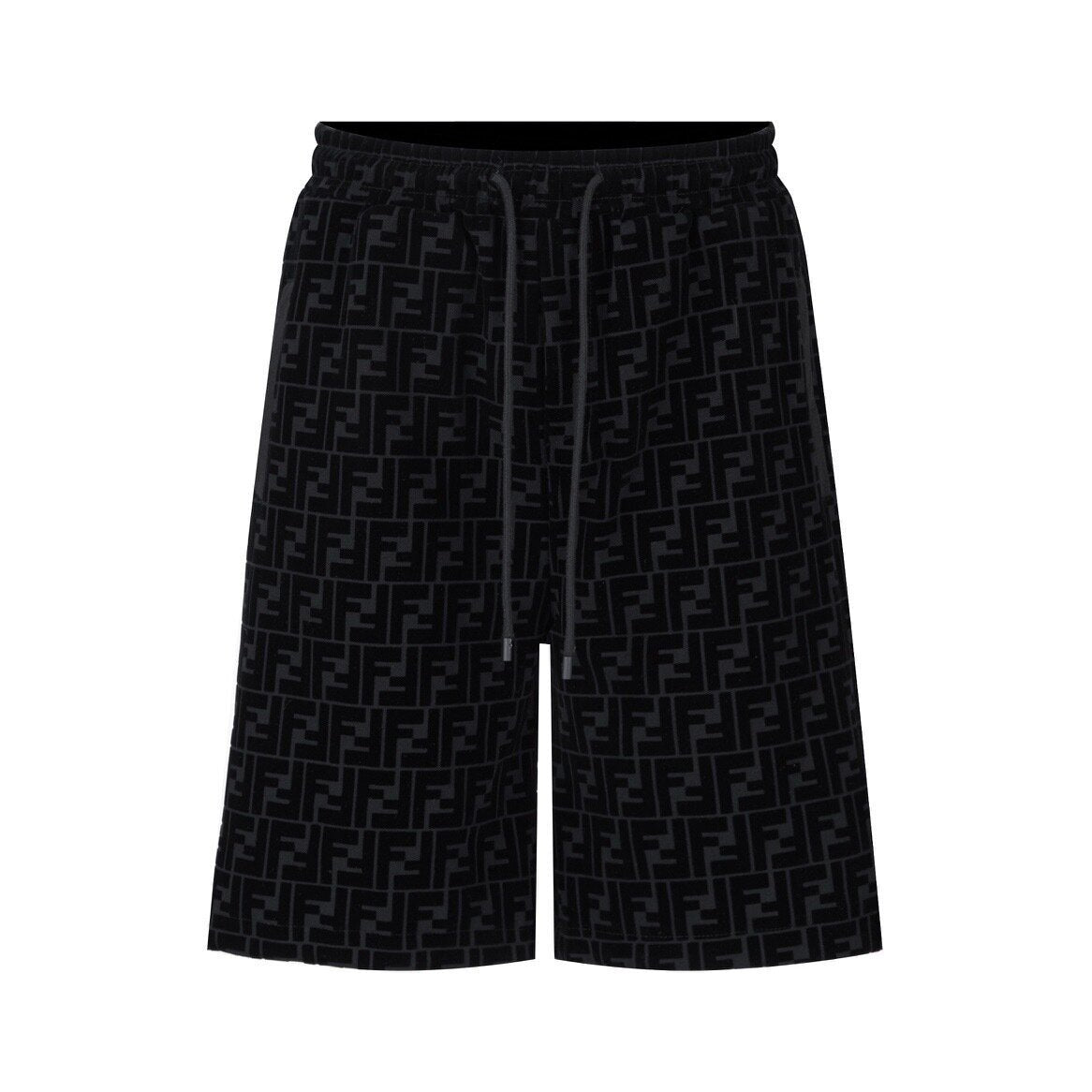 Fendi Mercerized Flocking Shorts