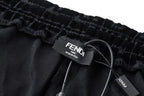 Fendi Mercerized Flocking Shorts