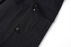 Fendi Gabardine Belt Loop Zipper Patch Pocket Cargo Pants