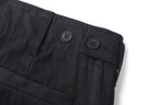Fendi Gabardine Belt Loop Zipper Patch Pocket Cargo Pants