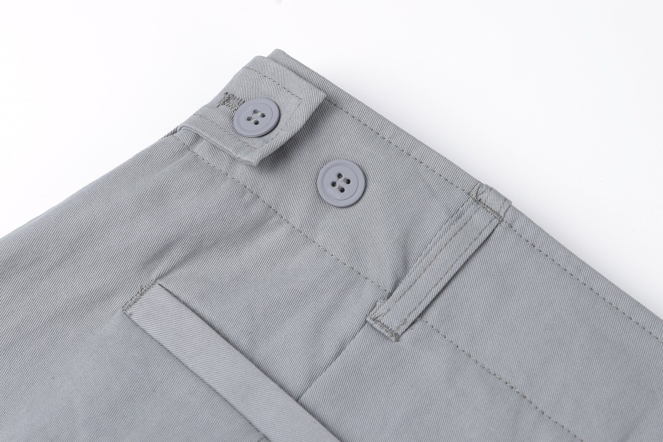 Fendi Gabardine Belt Loop Zipper Patch Pocket Cargo Pants