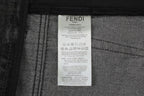 Fendi Straight-Leg Side Pocket Over-Dyed Long Jeans