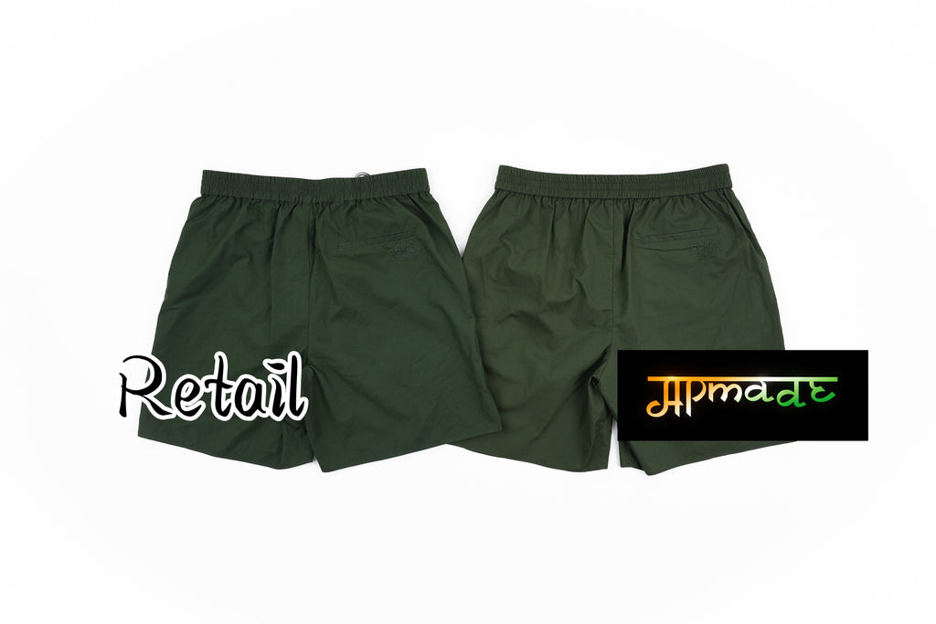 Fendi Back Pocket Embroidered Shorts