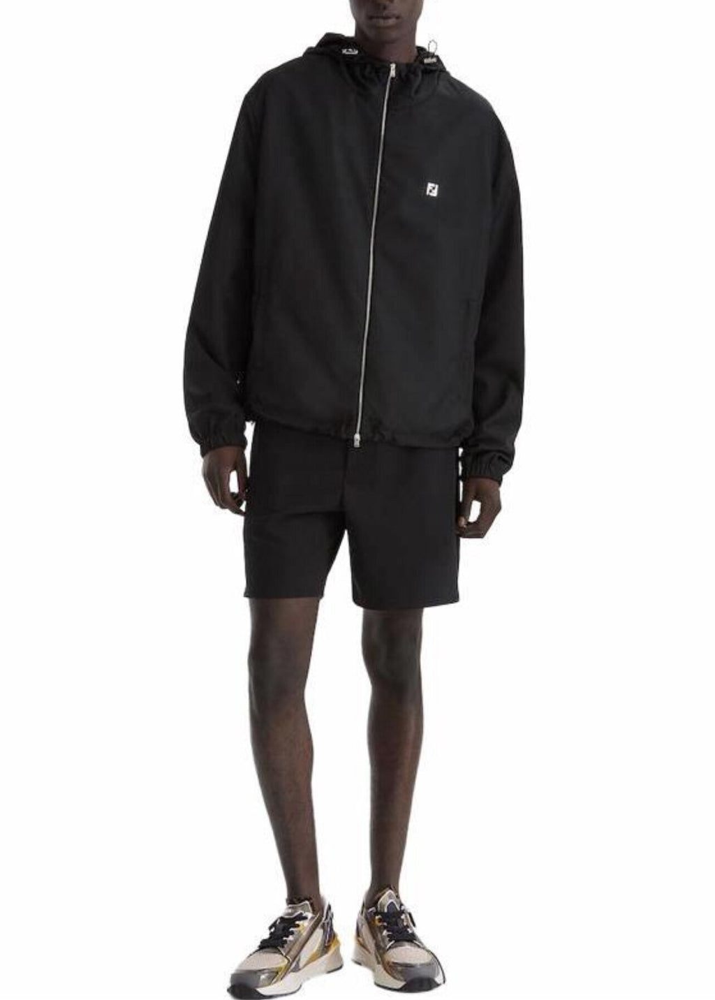 Fendi Back Pocket Embroidered Shorts