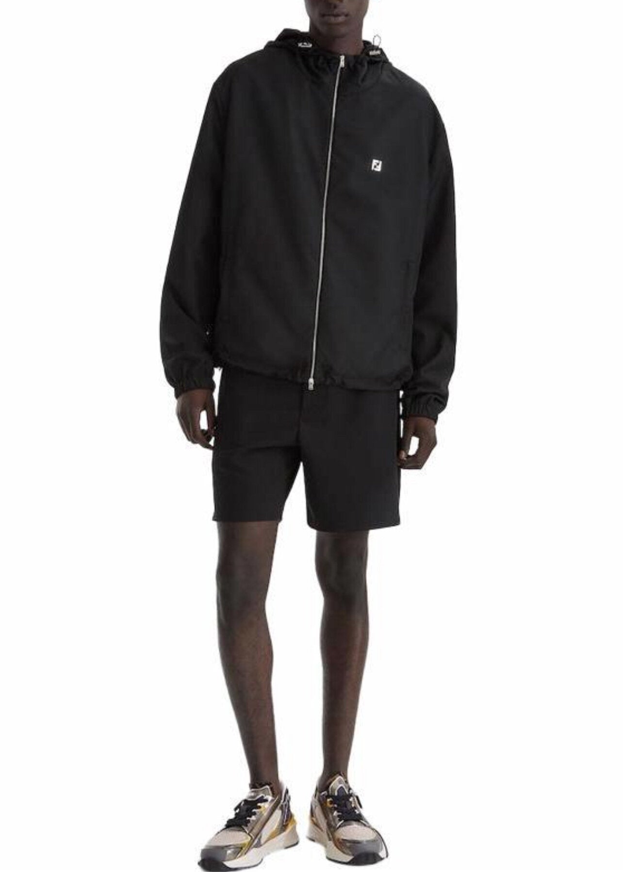 Fendi Back Pocket Embroidered Shorts