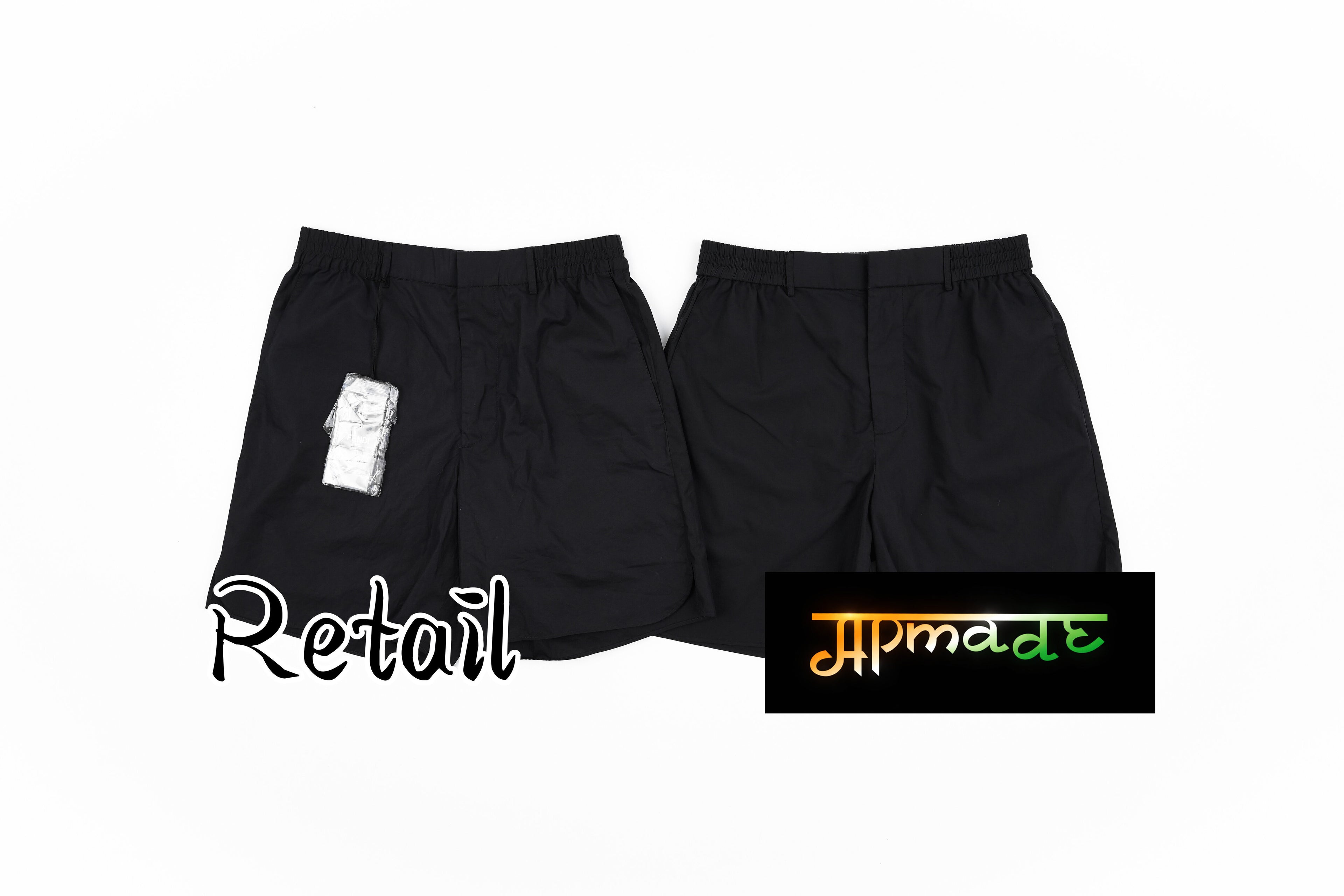 Fendi Back Pocket Embroidered Shorts