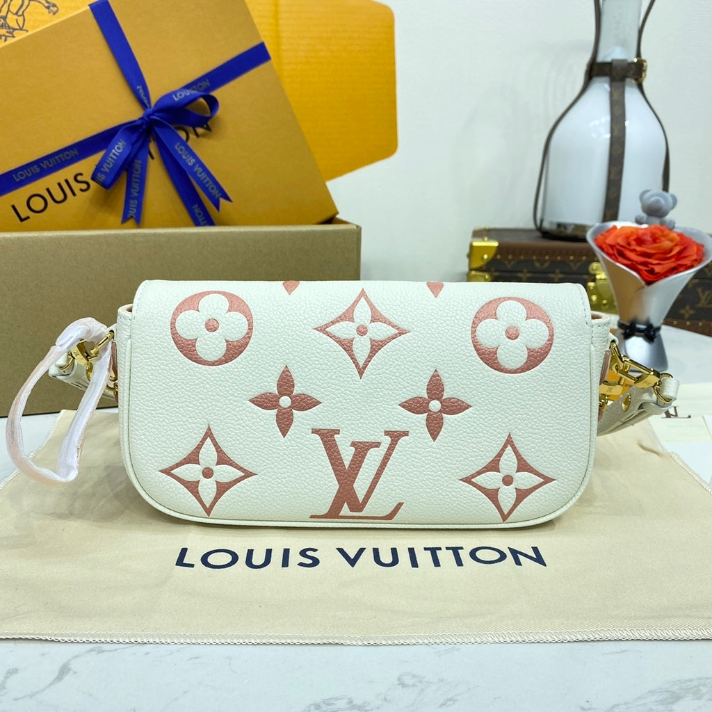Louis Vuitton Wallet on Chain Ivy Denim Jacquard