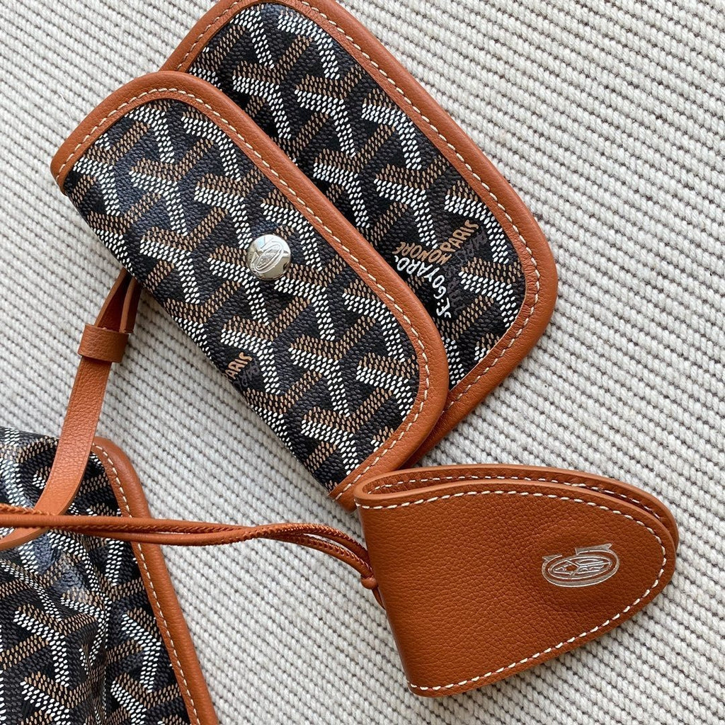 Goyard Heart Mini Reversible Shopping Tote (Mother & Child Set)