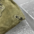 Balenciaga Le City Motorcycle Bag Medium Suede