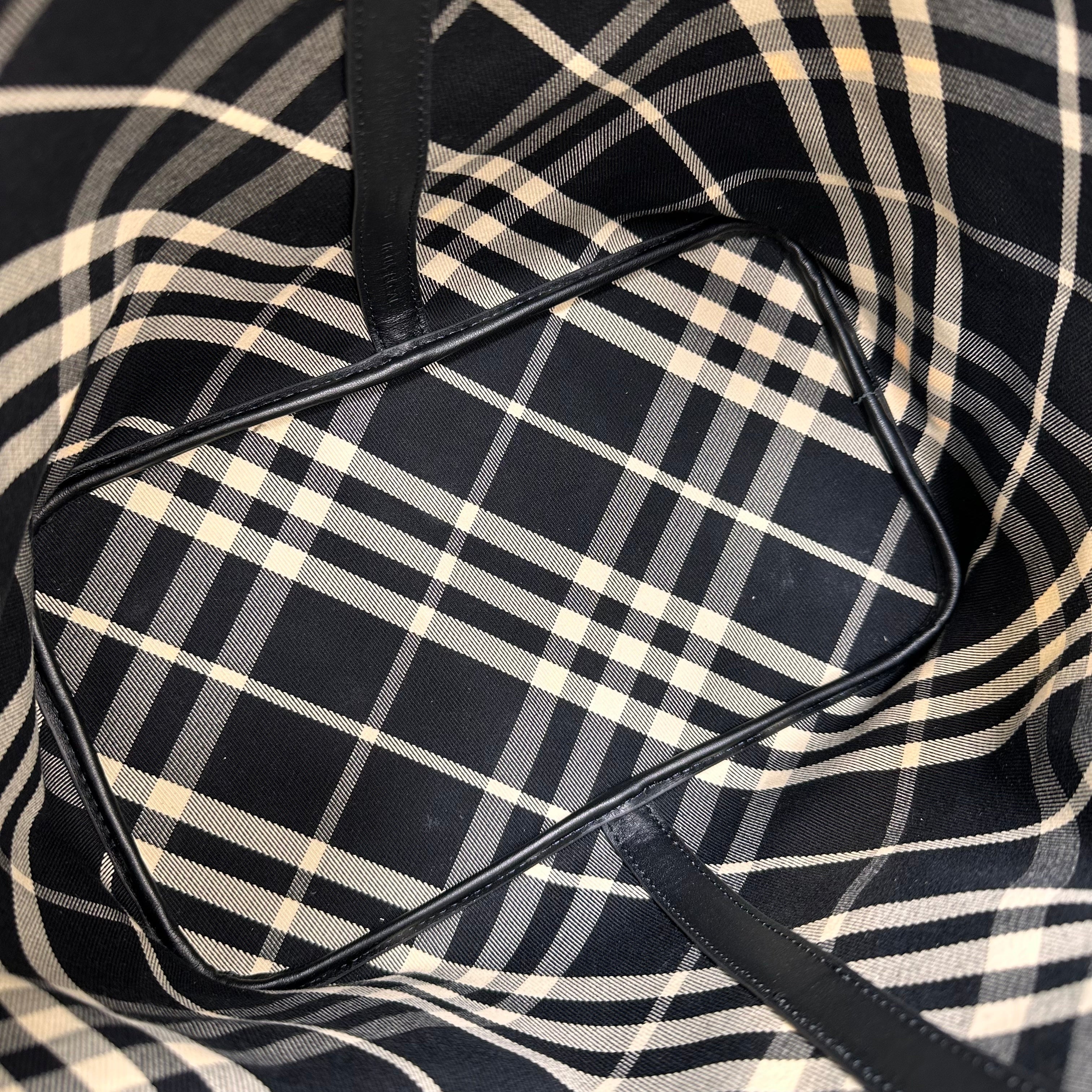 Burberry Drawstring Bucket Bag