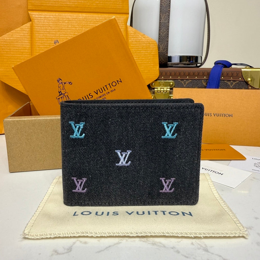 Louis Vuitton Multiple Wallet Denim
