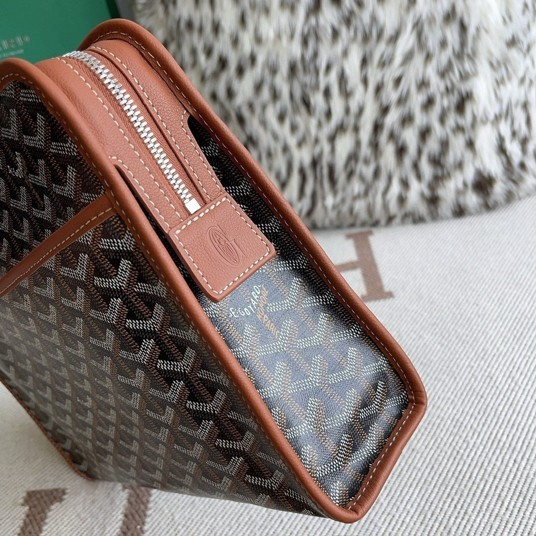 Goyard Custom Zip Toiletry Clutch Large 30 cm