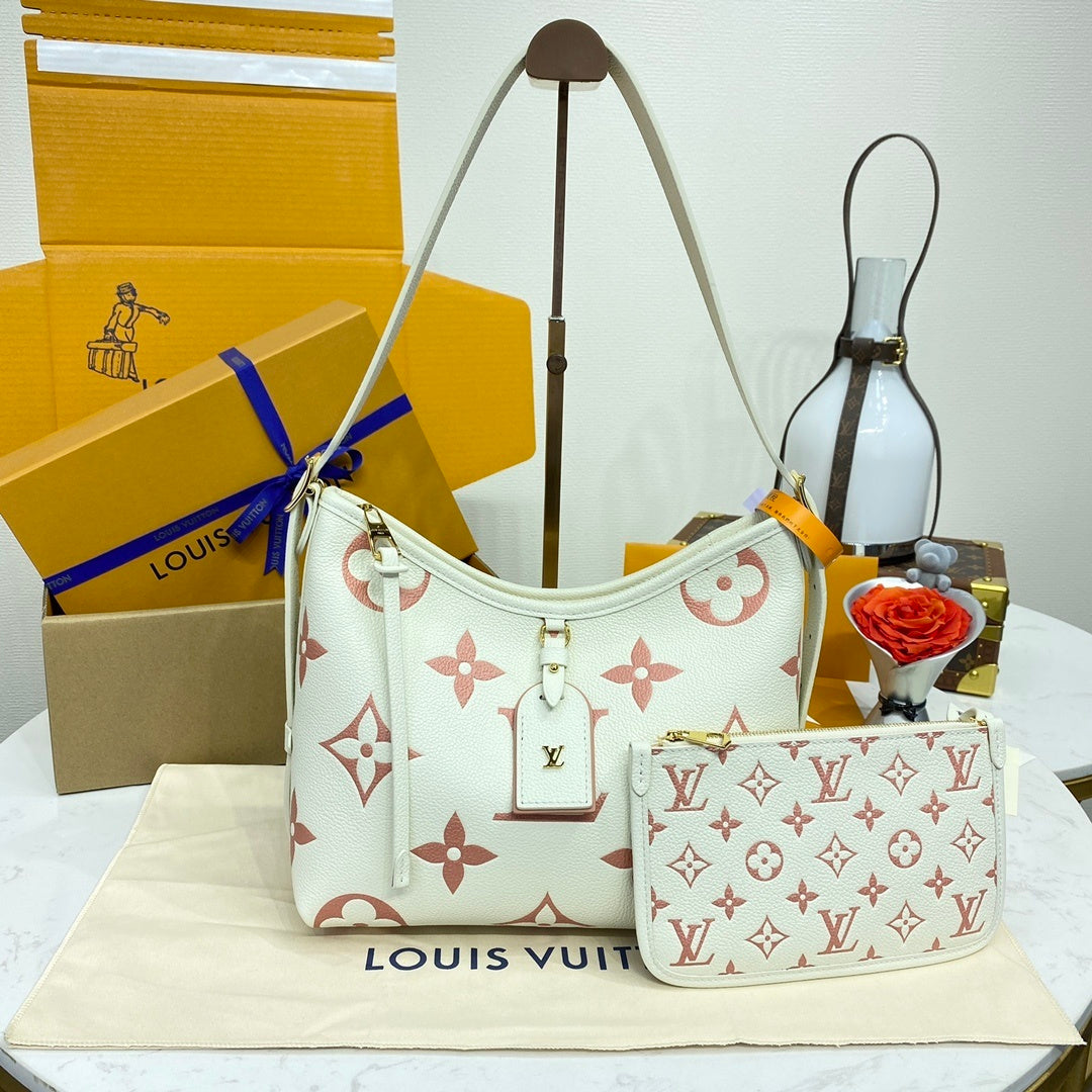 Louis Vuitton CarryAll Small Handbag Monogram Empreinte
