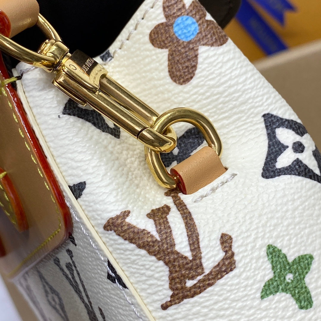 Louis Vuitton Nano Steamer Handbag