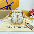 Louis Vuitton Nano Noé Denim Jacquard