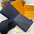 Louis Vuitton Wallet & Pouch Set Black Damier
